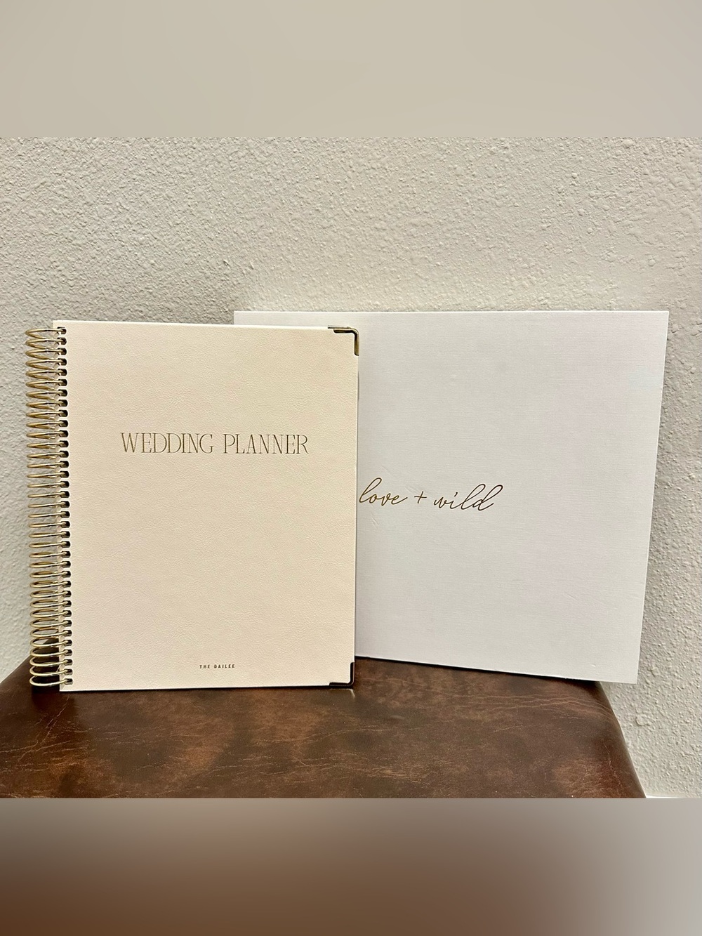 The Dailee Wedding Planner + Love + Wild Wedding Journal Bundle